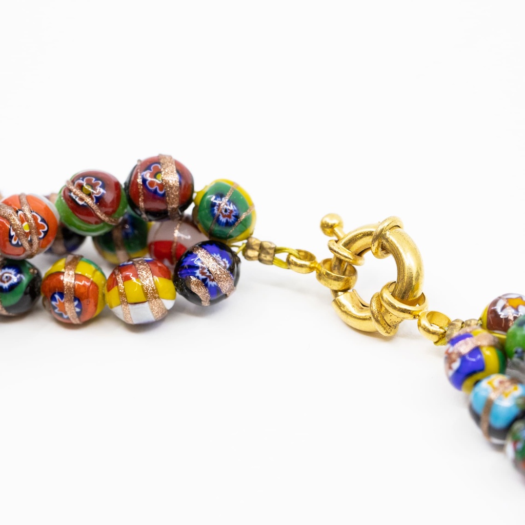 Girocollo Perle d’Epoca Cà Pesaro con murrine originali