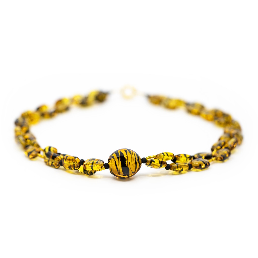 Collana Pret à Porter Rialto con perle design animalier