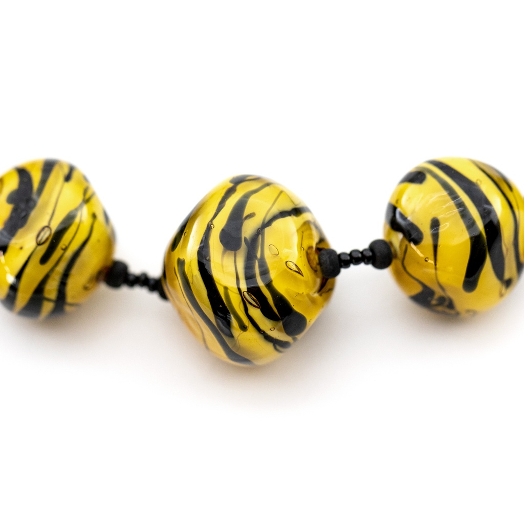 Girocollo Pret à Porter Rialto con perle design animalier