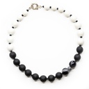 Ready-to-wear Gondola choker: Black and White