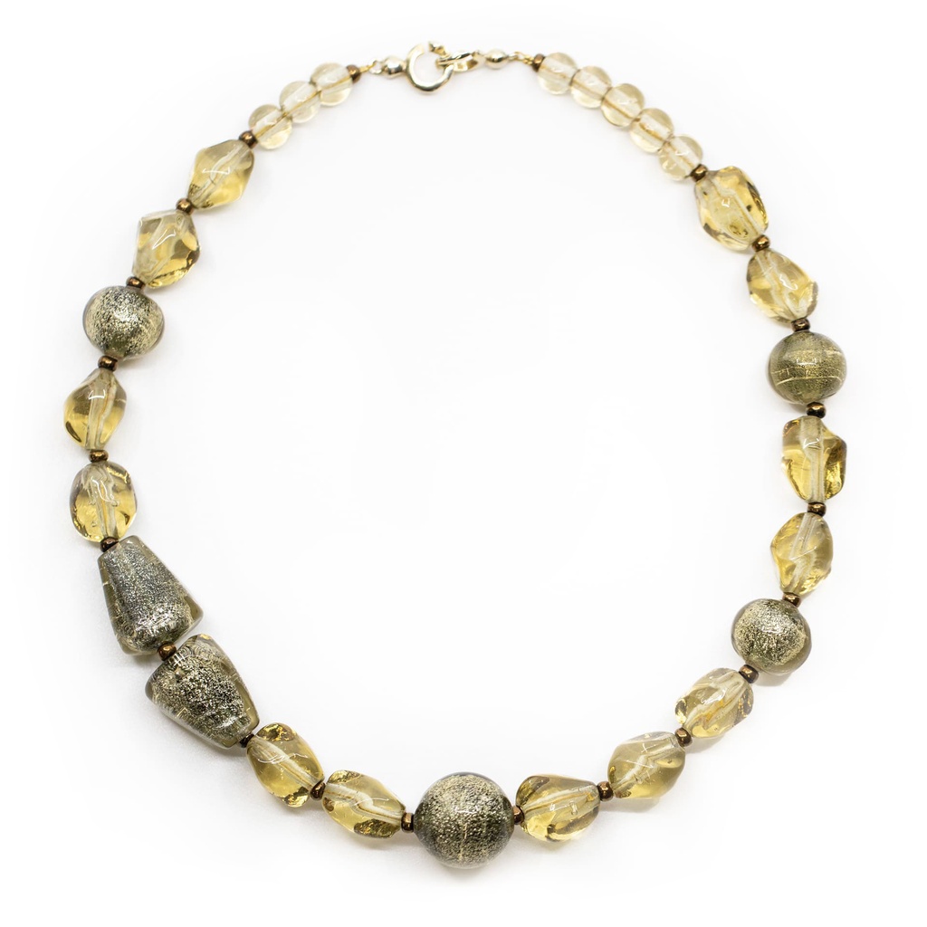 Collier Prêt-à-porter Torcello : transparence et couleur