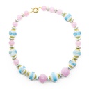 Venezia Grimani necklace in Alabastro glass beads and Filigrana