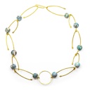 Alchimia Upcycling necklace: the revaluation of fornace glass