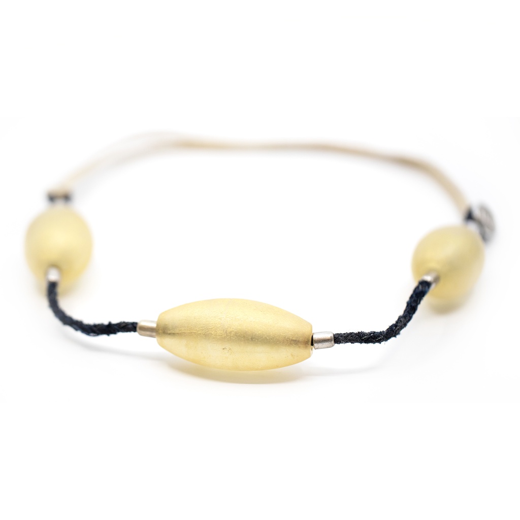 Collier Alchimia Upcycling: Le verre de Murano rencontre le Japon