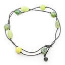 Collier Prêt-à-porter Laguna: les couleurs des perles sablées