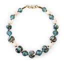 Alchimia Upcycling necklace: the reconversion of fornace glass