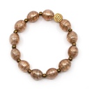 Bracelet La Mostra: l'avventurina brune