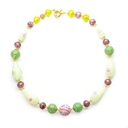 Collana Venezia Grimani: alabastro fiorato