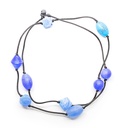 Collier Pret à Porter Laguna: les couleurs des perles sablées