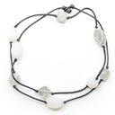 Pret à Porter Laguna necklace: the Colors of sandblasted pearls