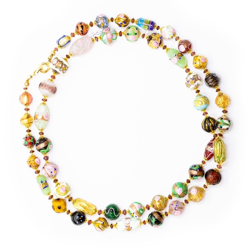 [H206X] Serenissima Cà Rezzonico Halsband: kostbare Kunst