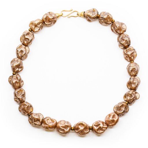 [P303X] Collana Perle d'Epoca Cà Pesaro: l'unicità dell' avventurina