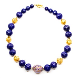 [M1091] Serenissima Mocenigo choker: the Spiral of Avventurina