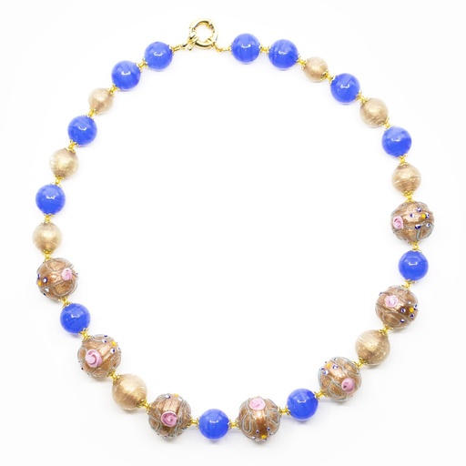 [P115P] Collier Venezia Pisani: délicates décorations