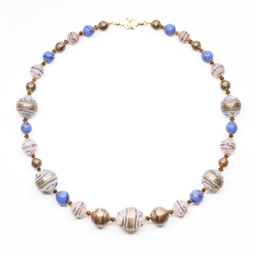 [M209X] Collana Serenissima Mocenigo: preziosità nei delicati colori