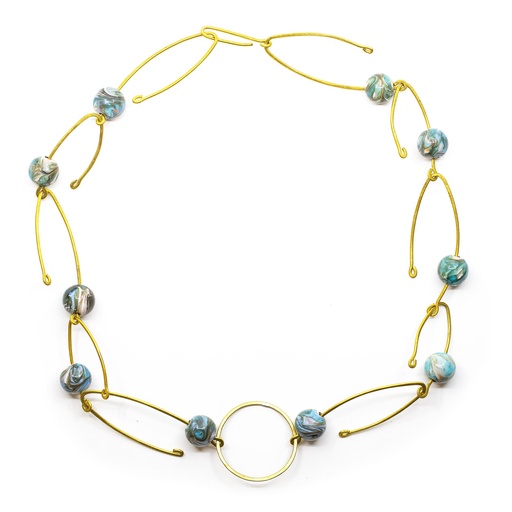 [U461C] Collana Alchimia Upcycling: il riutilizzo del vetro di fornace