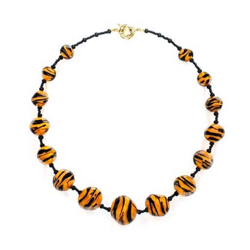 [A9073] Girocollo Pret à Porter Rialto: il design animalier