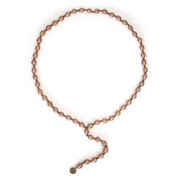 [V456Y] Collana Rosario La Mostra: l'avventurina