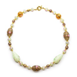 [P106X] Collana Venezia Pisani: delicato fiorire