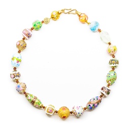 [H2051] Serenissima Cà Rezzonico choker: the Art of Fiorato