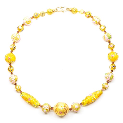 [R248X] Serenissima Cà Rezzonico-Halsband: die Kunst des Fiorato