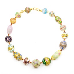 [H201X] Serenissima Cà Rezzonico choker: the Art of Fiorato