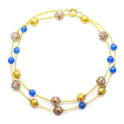 [P120X] Collana Venezia Pisani: delicato fiorire