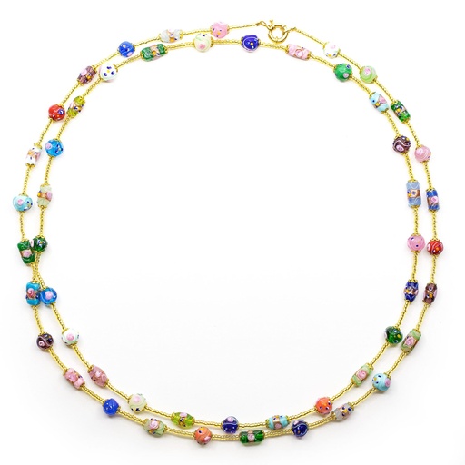 [G121X] Collana Venezia Grimani: delicato fiorire