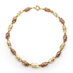[P305X] Collier Ca' Rezzonico: murrine et avventurina